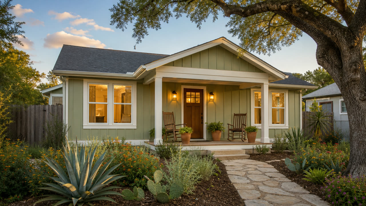 Hillcrest Cottage, a sample rental with its own TraxKey booking page